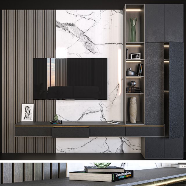 tv set 10 Modelo 3D .c4d .max .obj .3ds .fbx .stl .blend 