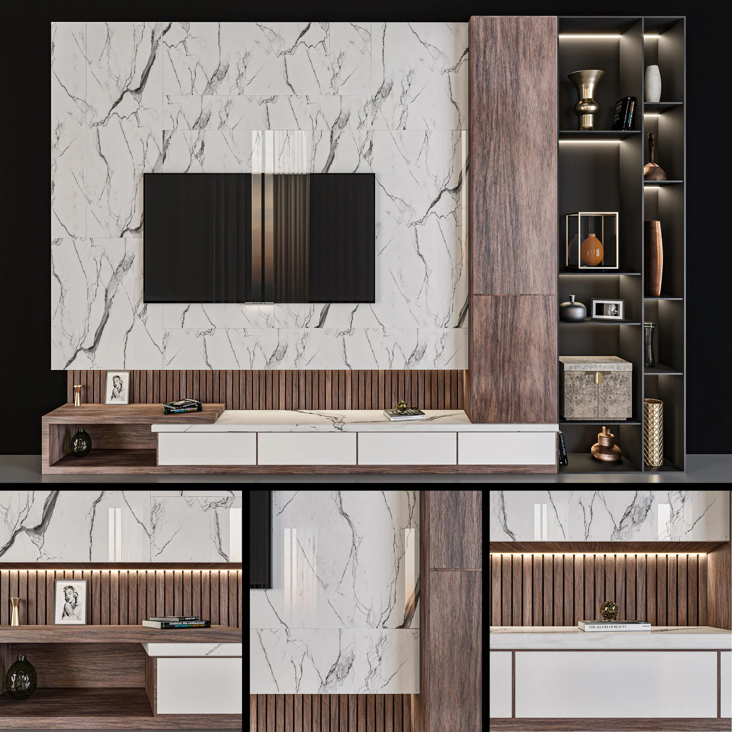 tv set 11 3D Model .c4d .max .obj .3ds .fbx .stl .blend