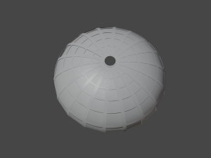 metal dome structure 3D Model