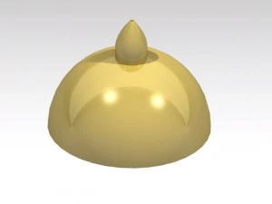 गुंबद शीर्ष - एलेम 3D मॉडल