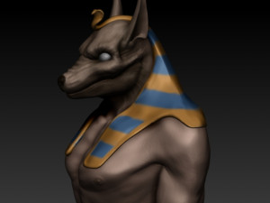 anubis god 3D Модель