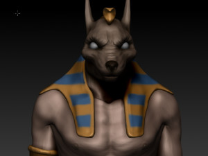 anubis god 3D Модель