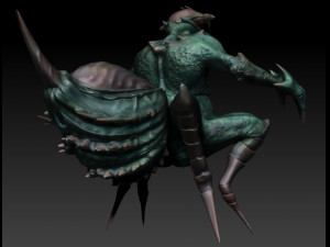 monstr Modelo 3D