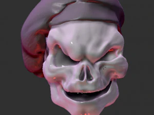 skull cook 3D Model