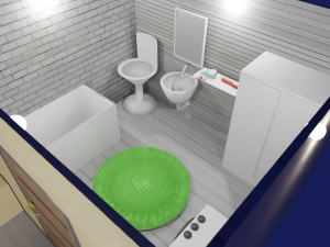 warm athmosphere apartment Modelo 3D