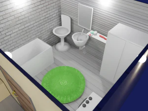 warm athmosphere apartment 3D Model