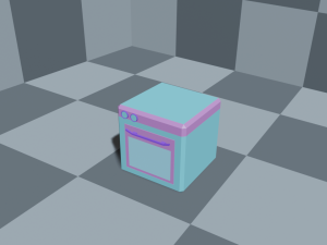 toon oven 3Dモデル