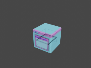 toon oven 3Dモデル