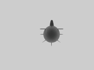 nuclear submarine yasen project 3D Model