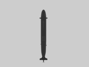 nuclear submarine yasen project 3D Model