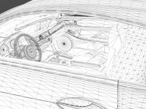 rocket bunny v1 aero - lexus rc350 f-sport Modelo 3D