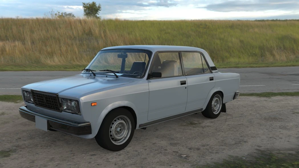 lada riva 3D Model .c4d .max .obj .3ds .fbx .stl .blend 