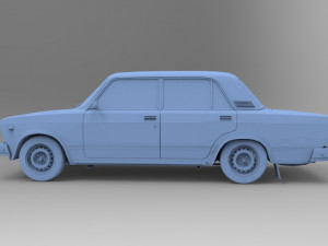 lada riva 3Dモデル