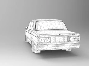 lada riva 3D Model
