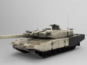 leopard 2 mbt revolution Modelo 3D