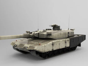 rewolucja leoparda 2 mbt Model 3D