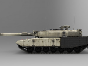 leopard 2 mbt revolution 3D-Modell