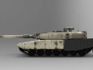 leopard 2 mbt revolution 3D Model