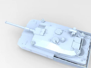 leopard 2 mbt revolution 3D Model