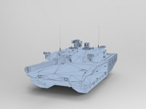 leopard 2 mbt revolution 3D-Modell
