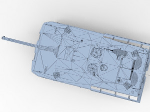 leopard 2 mbt revolution 3D-Modell