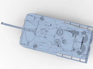 leopard 2 mbt revolution 3D Model