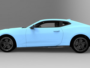 2018 pontiac trans am 3D Модель