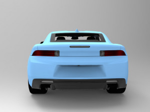 2018 pontiac trans am 3D Модель