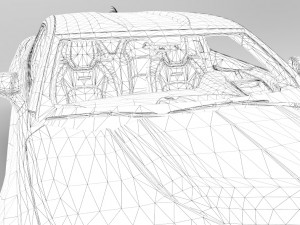 2018 pontiac trans am 3D Модель