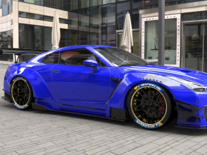 lb-works nissan gt-r r35 type 2 3D Модель