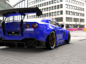 lb-works nissan gt-r r35 type 2 3D Модель