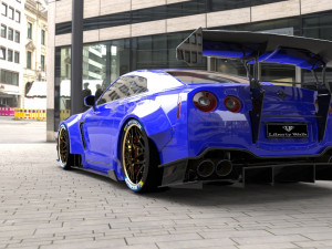 lb-works nissan gt-r r35 type 2 3D Модель