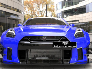 lb-works nissan gt-r r35 type 2 3D Модель