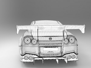 lb-works nissan gt-r r35 type 2 3D Модель