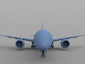 Singapore airlines boeing 787-10 dreamliner 3D Model