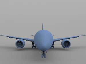 Singapore airlines boeing 787-10 dreamliner 3D Model