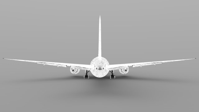 Singapore Airlines Boeing 787-10 Dreamliner 3D Model