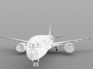 Singapore airlines boeing 787-10 dreamliner 3D Model