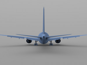 Singapore airlines boeing 787-10 dreamliner 3D Model