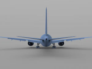 Singapore airlines boeing 787-10 dreamliner 3D Model
