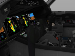 Singapore airlines boeing 787-10 dreamliner 3D Model