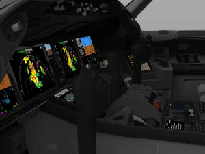 Singapore airlines boeing 787-10 dreamliner 3D Model