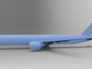 Singapore airlines boeing 787-10 dreamliner 3D Model