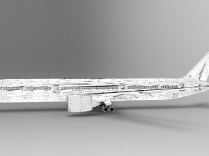 Singapore airlines boeing 787-10 dreamliner 3D Model