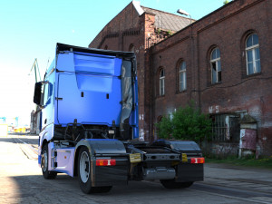 mercedes-benz actros mp4 3D मॉडल