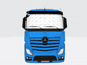 mercedes-benz actros mp4 3D मॉडल