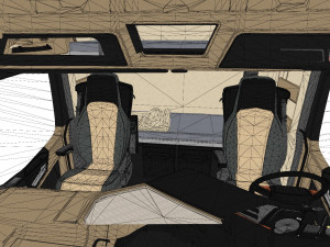mercedes-benz actros mp4 3D मॉडल