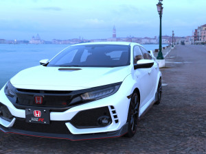 2018 honda civic type-r fk8 Modelo 3D