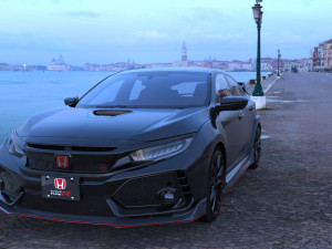 2018 honda civic type-r fk8 3D Model