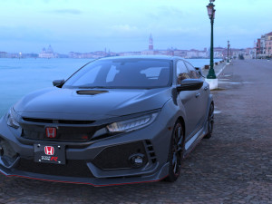 2018 honda civic type-r fk8 3D Model